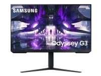 Samsung Odyssey G3 S32AG324NU - LED-skærm - 32 - 1920 x 1080 Full HD (1080p) @ 165 Hz - VA - 250 cd/m² - 3000:1 - 1 ms - HDMI, DisplayPort - sort