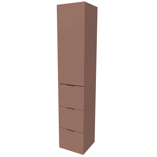 Vikingbad MIE Trend H176 3S Høyskap Terracotta