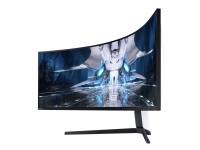 Samsung Odyssey Neo G9 S49AG950NU - QLED-monitor - kurvet - 49 (48.7 til ved se) - 5120 x 1440 Dual Quad HD @ 240 Hz - VA - 2000 cd/m² - 1000000:1 - HDR10+ - 1 ms - 2xHDMI, DisplayPort - sort