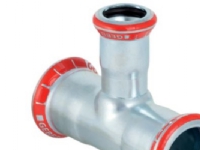 Geb. Mapress FZ T-stk 54x22 - Geberit Mapress FZ T-stykke red. d54mm d1=22mm d2=54mm