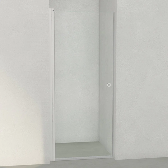 INR Iconic Nordic Rooms Dusjnisje Linc 2 Original Hvit Matt / 87,5cm Klart Glass