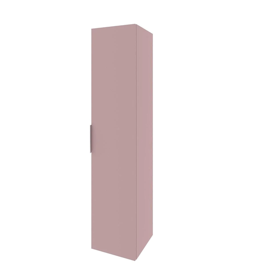 Korsbakken Big Høyskap med 1 Dør Dusty Pink