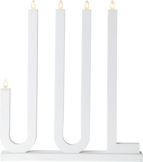 JUL julstake (hvid)