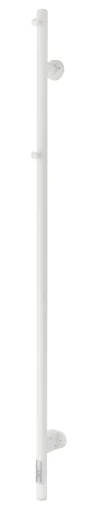 TVS Eldo 1 håndekltørker m/timer, elektrisk, 140 x 6 cm, hvit
