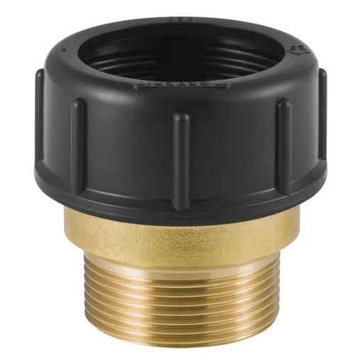 50 mm x 1,1 / 2" Messing funnet stud montert