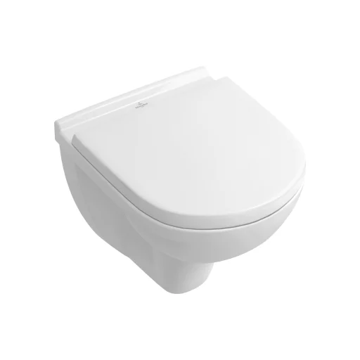 Villeroy & Boch O.Novo Compact vegghengt toalett m/toalettsete, hvit
