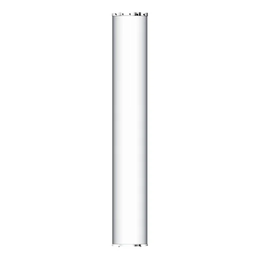 Pax Velvet håndkletørker 21 x 143+D192 cm, elektrisk, m/LED-lys, hvit
