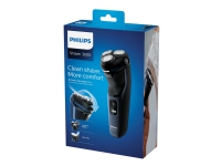 Philips Series 3000 S3134 - Shaver - trådløs - stormblå