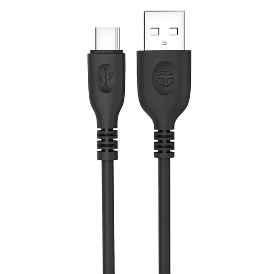 USB til USB-C, 2.4A - 1 m - Sort