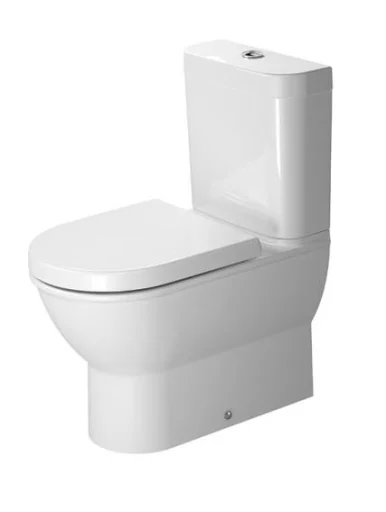 Duravit Darling New toalett m/P-lås & WonderGliss, hvit