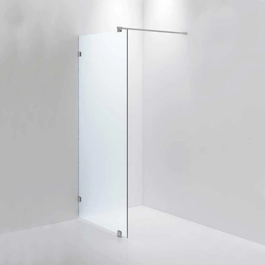 INR Iconic Nordic Rooms Dusjvegg ARC 20 Måltilpasset Krom / Frostet Glass