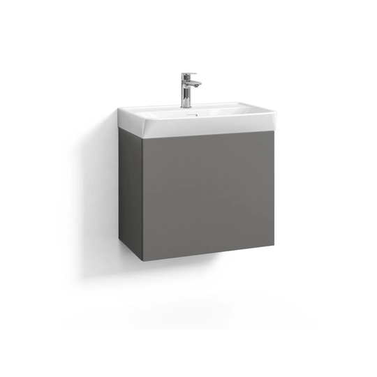 Svedbergs Skapa D35 Skuff Slim Servantskap 60cm / Skifergrå