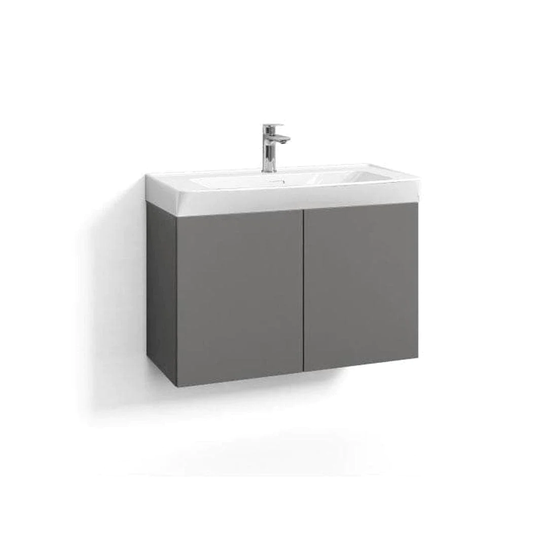 Svedbergs Skapa D25/d35 Dør Slim Servantskap 80cm / 35cm Skifergrå