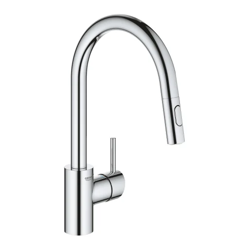 Grohe Concetto kjøkkenarmatur, uttrekkbar tut, krom