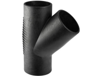 75 x 75 mm x 45° Grenrør Silent db20 Geberit