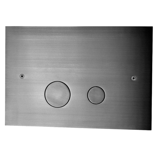 Tapwell Duo112 Betjeningsplate Geberit Black Chrome