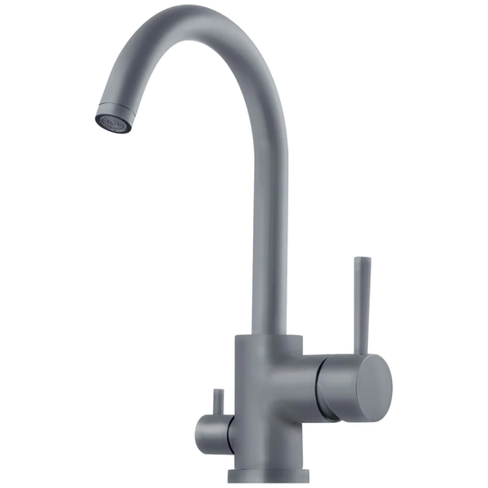 Tapwell Evo184 Kjøkkenarmatur Avstengning Ascot Grey