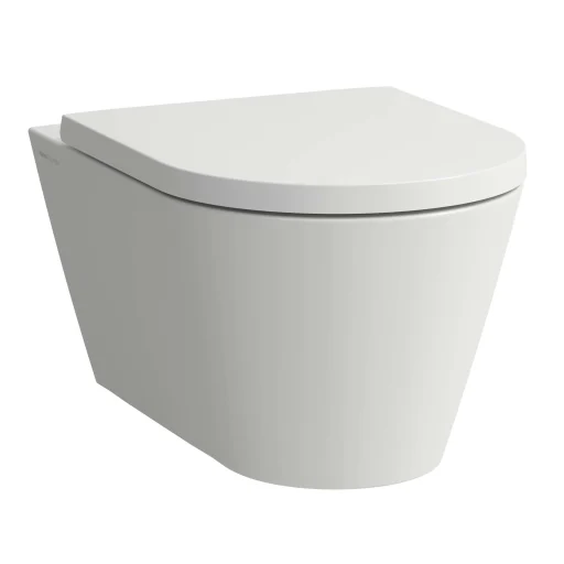 Kartell Laufen vegghengt toalett, rimless, matt hvit