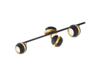 EGLO NOCITO SPOT 3L SORT/GULD