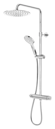 Gustavsberg Nordic³ Round Dusjsystem m/Termostat, Krom
