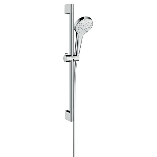 Hansgrohe Croma Select S 1jet dusjsett 65 cm krom/hvit
