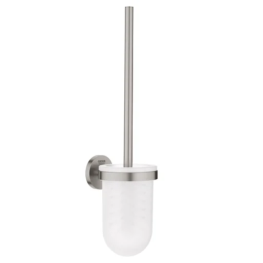 Grohe Essentials toalettbørstesett, supersteel