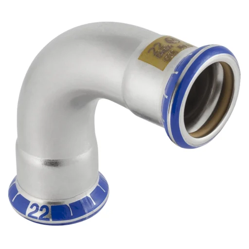 15 mm Bøye RFG 90 ° hylse / hylse Mapress