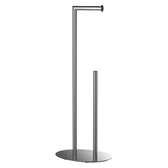 Esbada Classic Toalettpapir- og Reserverullholder Oval fot Krom