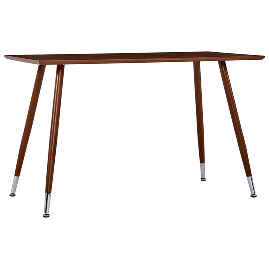 vidaXL spisebord 120 x 60 x 74 cm MDF brun