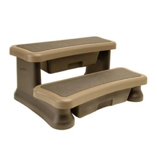 Vikingbad Smartstep 90cm - Trapp for Utendørs Boblebad Sand