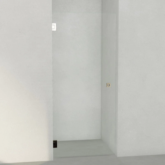 INR Iconic Nordic Rooms Dusjnisje ARC 2 Original Messing / 90cm Klart Glass