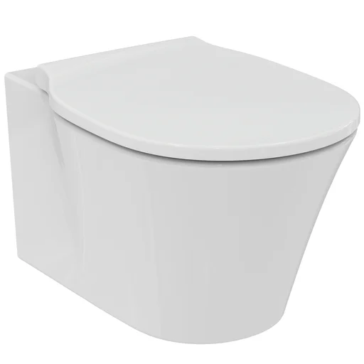 Ideal Standard Connect Air vegghengt toalett med Aquablade,inkl. toalettsete /m soft close & lift off, hvit