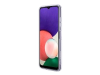Samsung EF-QA226 - Bagsidecover til mobiltelefon - gennemsigtig - for Galaxy A22 5G