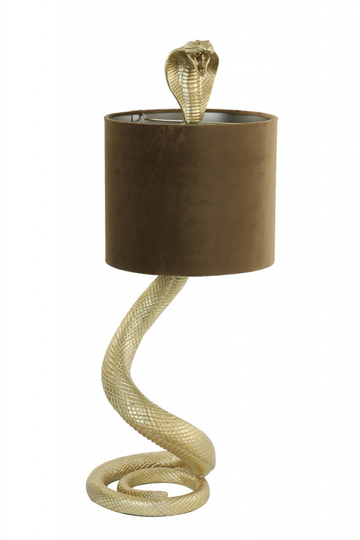 Snake table lamp (Guld)
