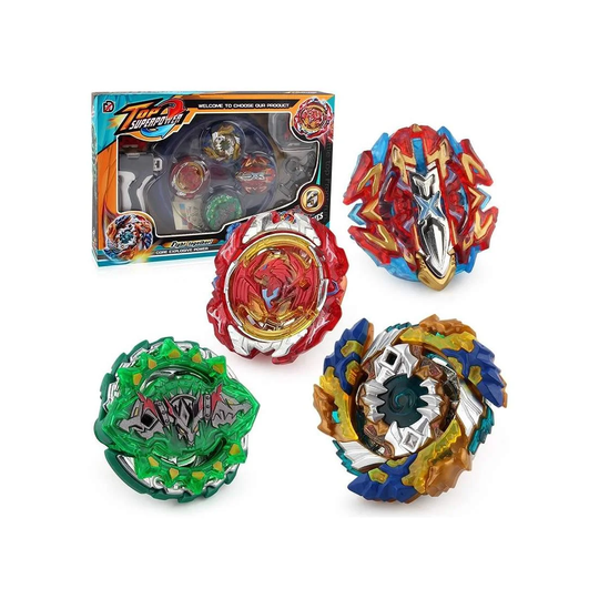 Top Superpower Top Plate battle set 4-pack
