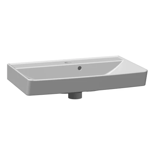Dansani Mido+ Capella servant, 62x40,5 cm, matt hvit