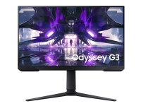 Samsung Odyssey G3 S27AG30ANU - LED-skærm - 27 - 1920 x 1080 Full HD (1080p) @ 144 Hz - VA - 250 cd/m² - 3000:1 - 1 ms - HDMI, DisplayPort - sort