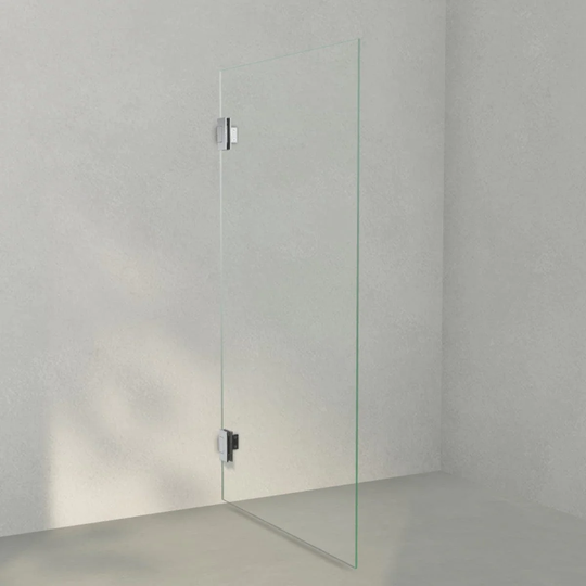 INR Iconic Nordic Rooms Badekarvegg ARC 17 Måltilpasset Krom / Klart Glass