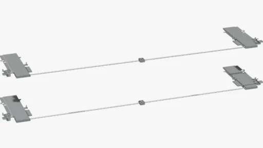 Dansani Inzo Push-open kit til 2 skuffer 120 cm