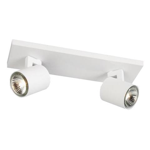 Hiro 2-spot ceiling lamp (hvid)