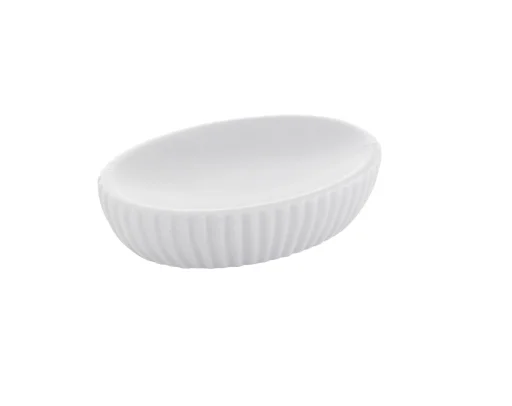 Hefe Marika såpeskål, hvit