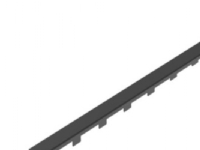 Blücher rist line COPENH.1000 - Rist: 40x932mm- Farve: Sort- Rustfrit stål: AISI304/EN1.4301
