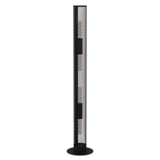 Redcliffe Gulvlampe Ø120 sort, E27, 4X40W