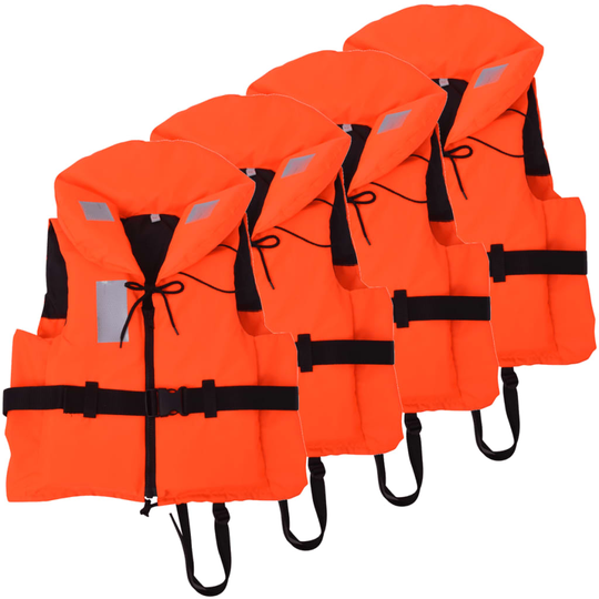 vidaXL svømmeveste 4 stk. 100 N 70-90 kg