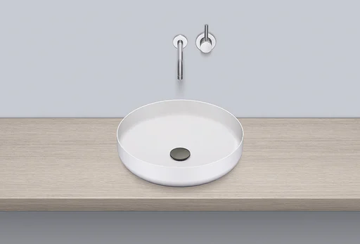 Alape Sondo håndvask 45 cm, glaseret stål
