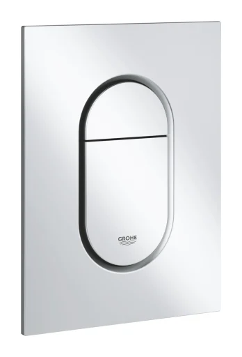 Grohe Arena Cosmopolitan betjeningsplate, liten, matt krom