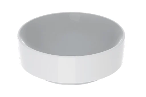 Geberit VariForm bordstående servant, rund, Ø 40 cm