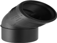 Geberit Silent PP bøjning 45 grader Ø 50 mm