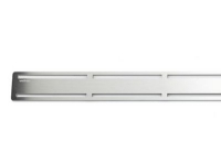 Unidrain rist i 3 mm massiv AISI 304 rustfri stål til ClassicLine ramme - model Anniversario i længde 300 mm