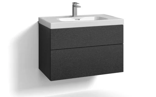 Svedbergs Forma/Deep Møbelpakke m/sluffer, 81x46 cm, Sort eik